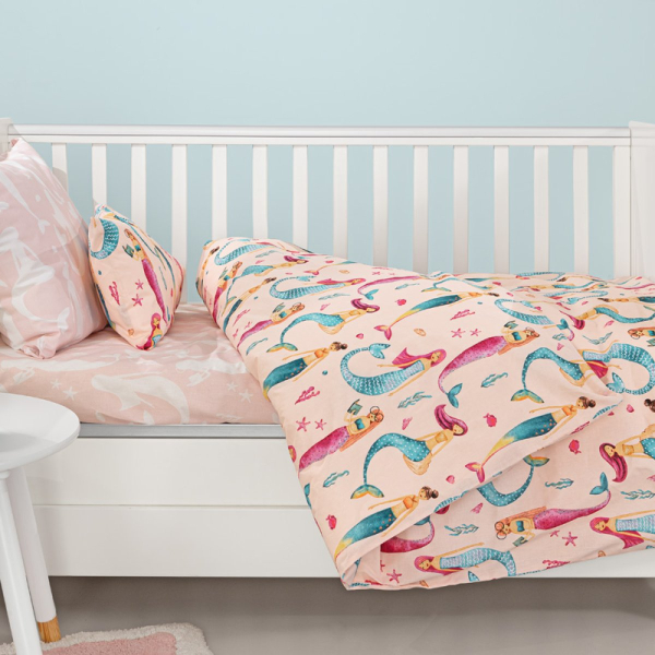 Σεντόνια Κούνιας (Σετ) Guy Laroche Merida Salmon