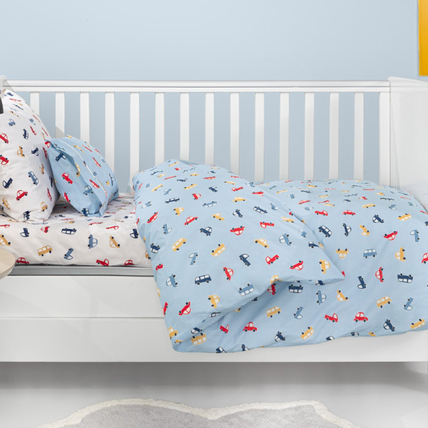 Σεντόνια Κούνιας (Σετ) Guy Laroche Roadtrip Sky