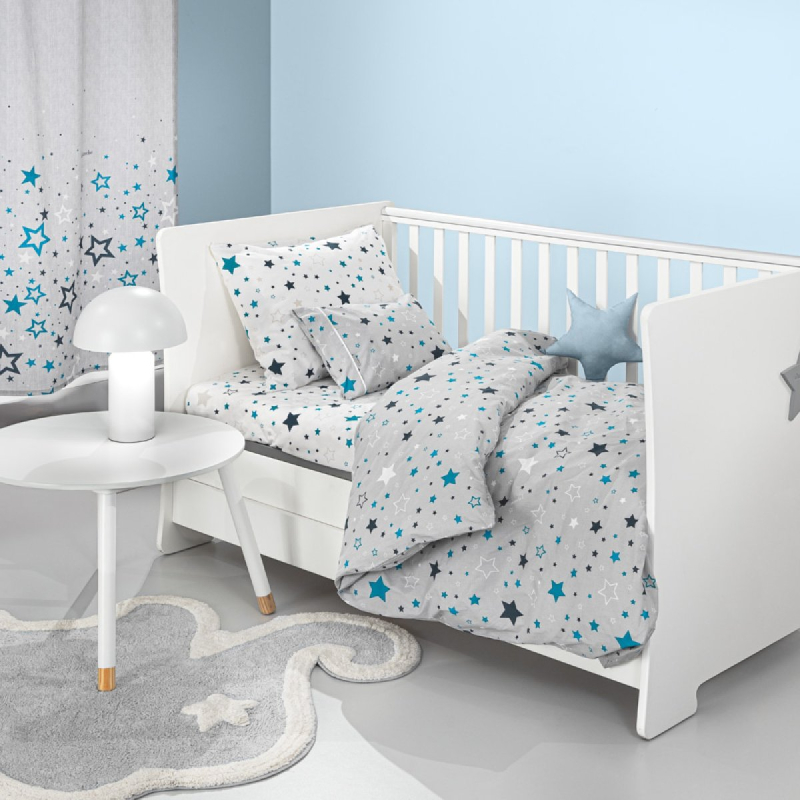 Σεντόνια Κούνιας (Σετ) Guy Laroche Starland Silver