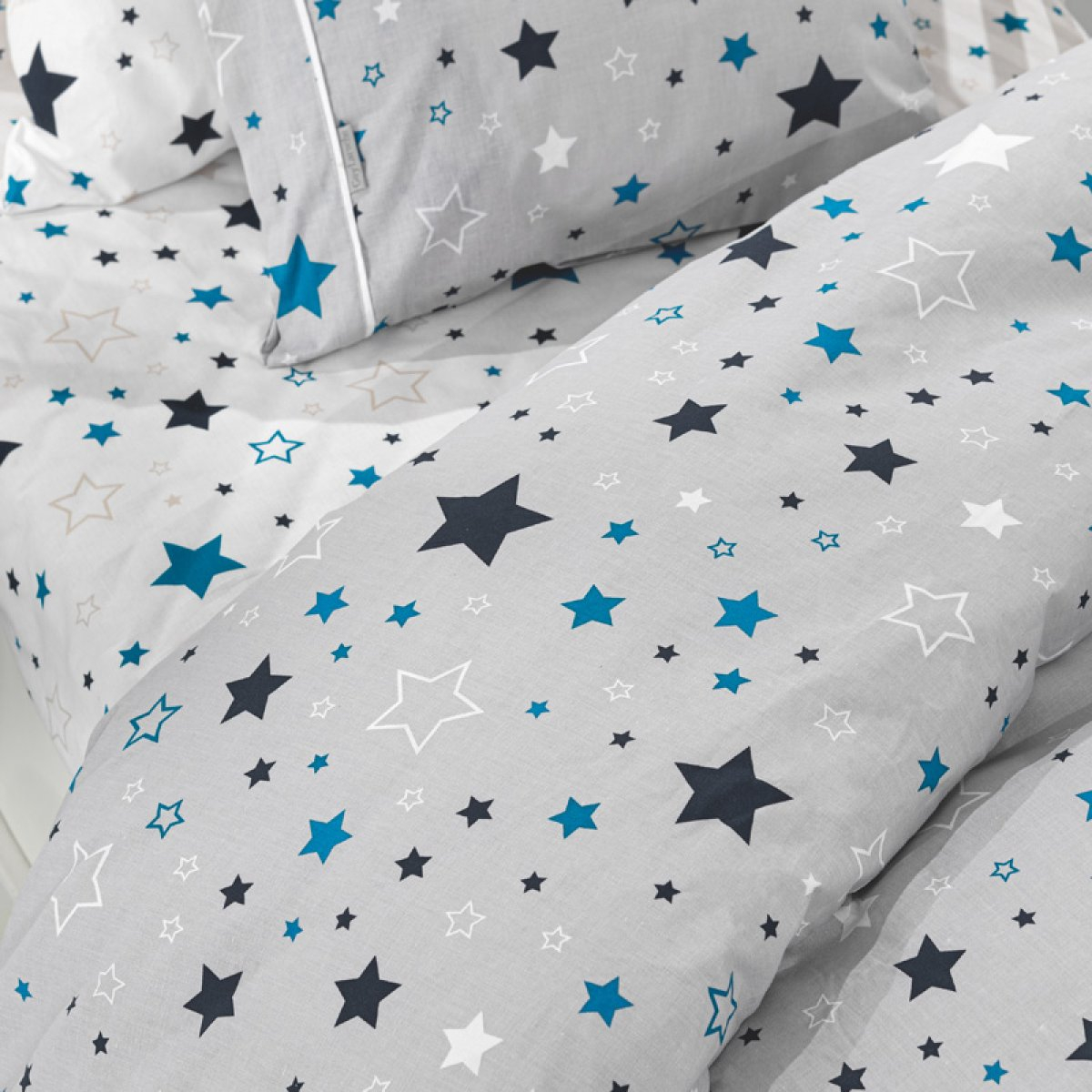 Σεντόνια Κούνιας (Σετ) Guy Laroche Starland Silver Home Βρεφικά Προίκα Μωρού Spitishop