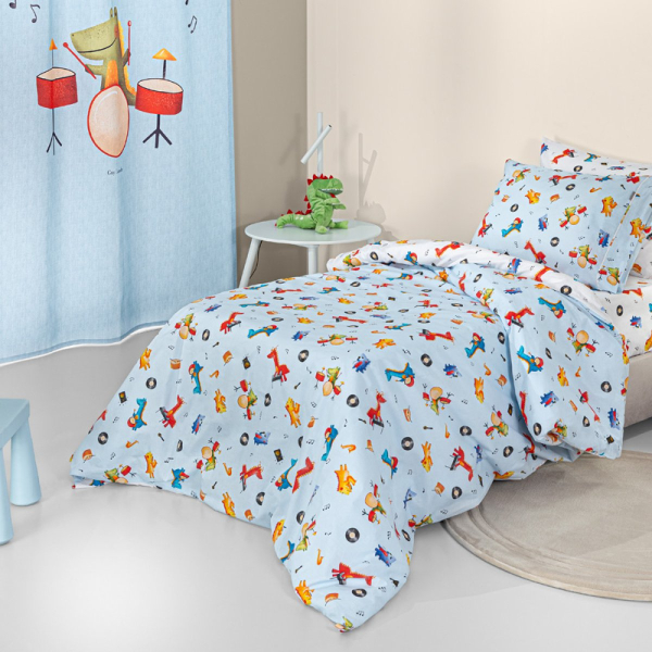 Σεντόνια Μονά (Σετ) Guy Laroche Band Sky