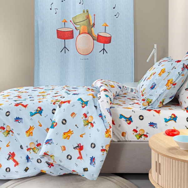 Σεντόνια Μονά (Σετ) Guy Laroche Band Sky