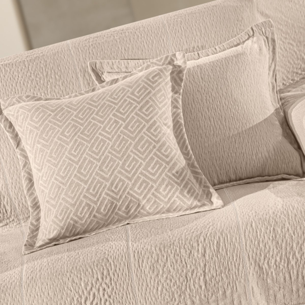 Διακοσμητική Μαξιλαροθήκη 2 Όψεων (40x40) Guy Laroche Soho Natural