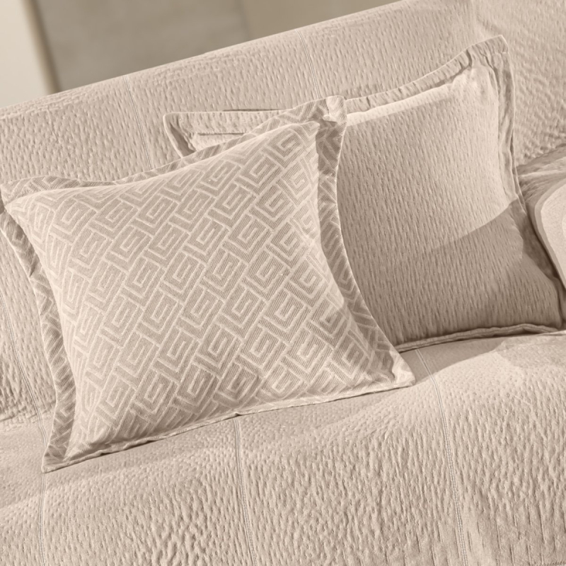 Διακοσμητική Μαξιλαροθήκη 2 Όψεων (40x40) Guy Laroche Soho Natural