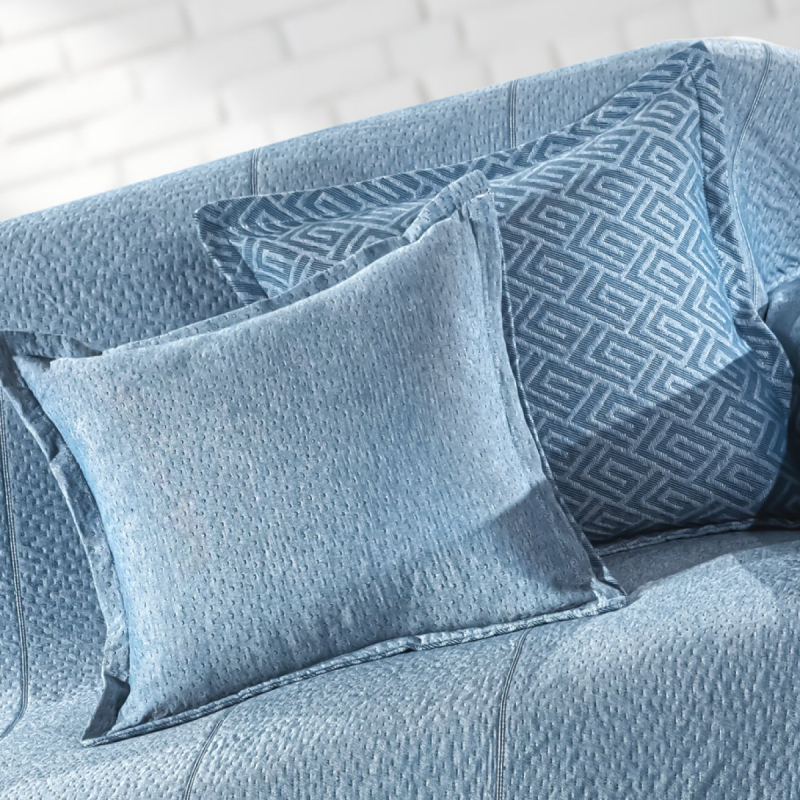 Διακοσμητική Μαξιλαροθήκη 2 Όψεων (40x40) Guy Laroche Soho Denim