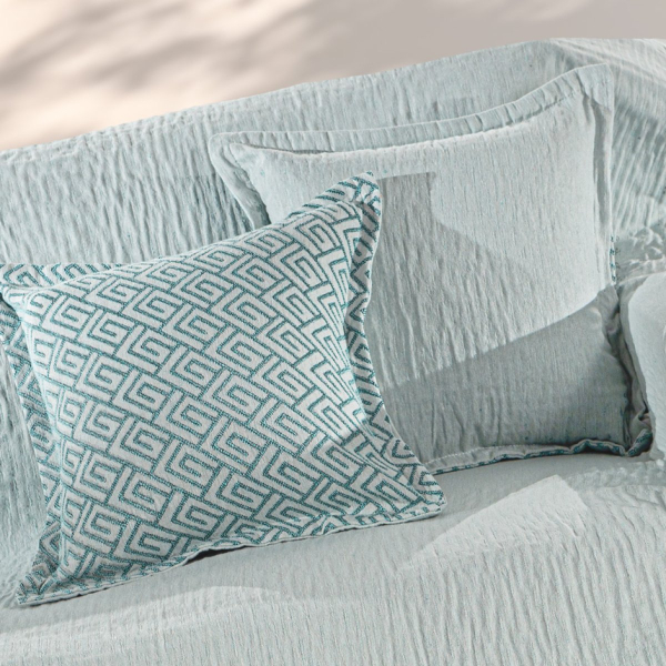 Διακοσμητική Μαξιλαροθήκη 2 Όψεων (40x40) Guy Laroche Moreno Aqua