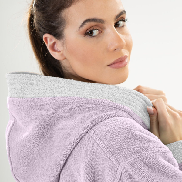 Μπουρνούζι Guy Laroche Monogram Lilac