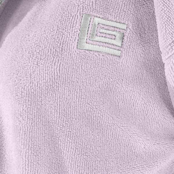 Μπουρνούζι Guy Laroche Monogram Lilac