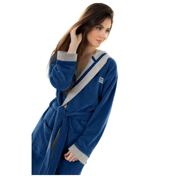 Μπουρνούζι Guy Laroche Monogram Marine