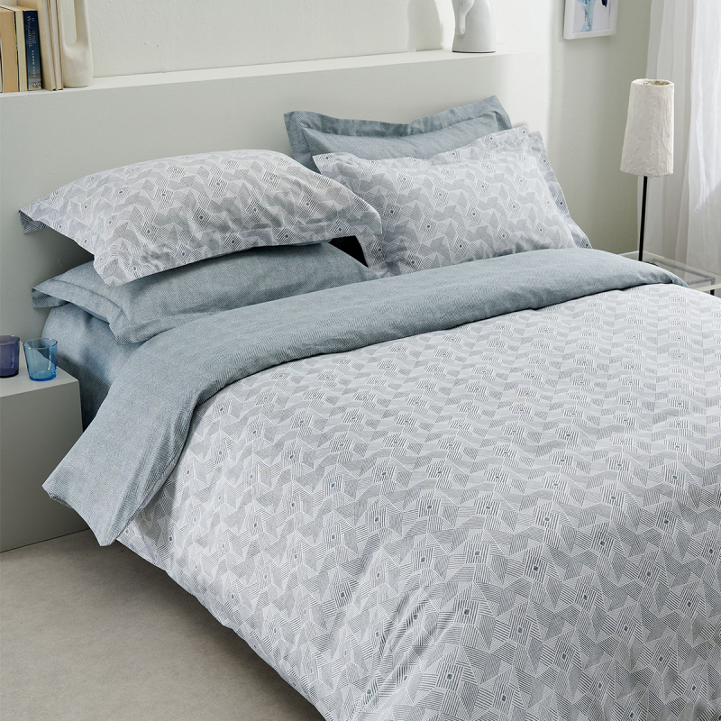 Παπλωματοθήκη King Size (Σετ 260x240) 2 Όψεων Vesta Geneva 2