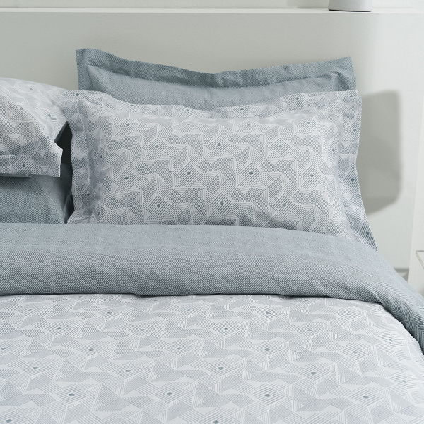 Παπλωματοθήκη King Size (Σετ 260x240) 2 Όψεων Vesta Geneva 2