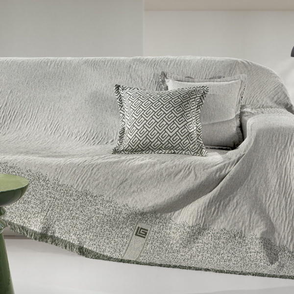 Ριχτάρι Καναπέ Τριθέσιου (180x300) Guy Laroche Moreno Verde