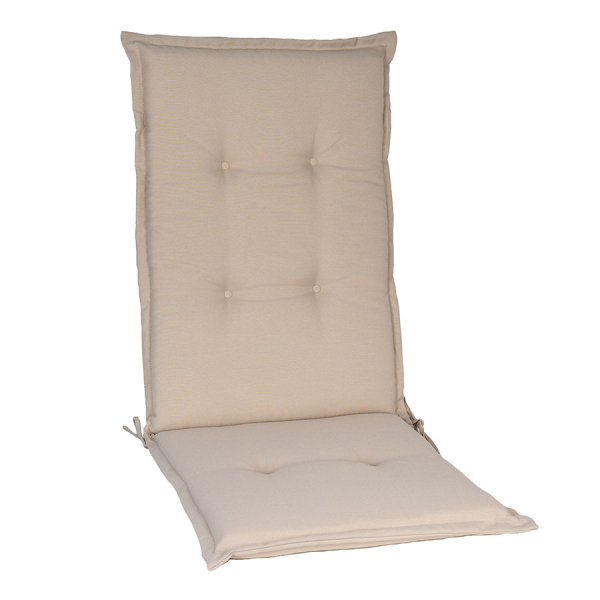 Αδιάβροχο Μαξιλάρι Καρέκλας Με Πλάτη 70cm Ravelia Sole Beige