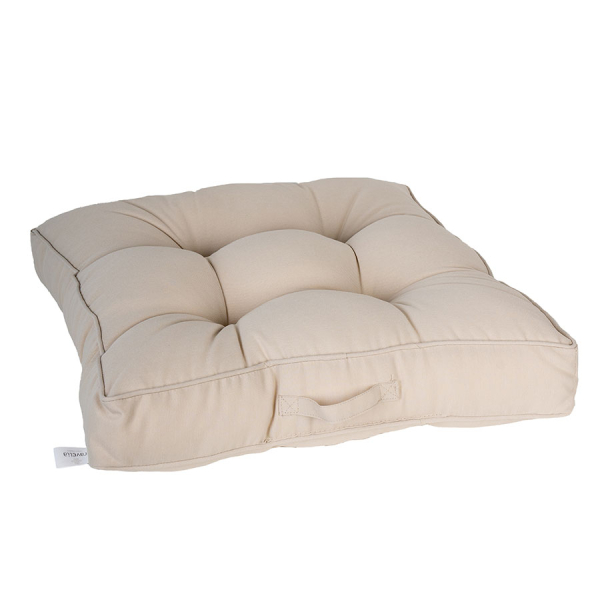 Αδιάβροχη Μαξιλάρα Δαπέδου (60x60x10) Ravelia Sole Beige