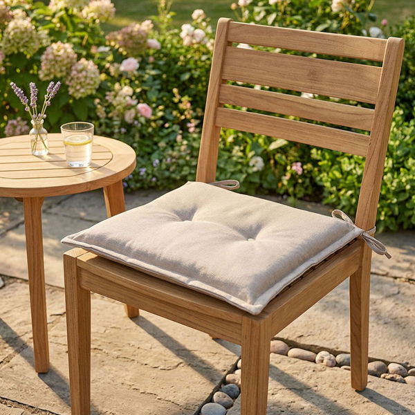 Αδιάβροχο Μαξιλάρι Καρέκλας (40x40x3.5) Ravelia Sole Beige