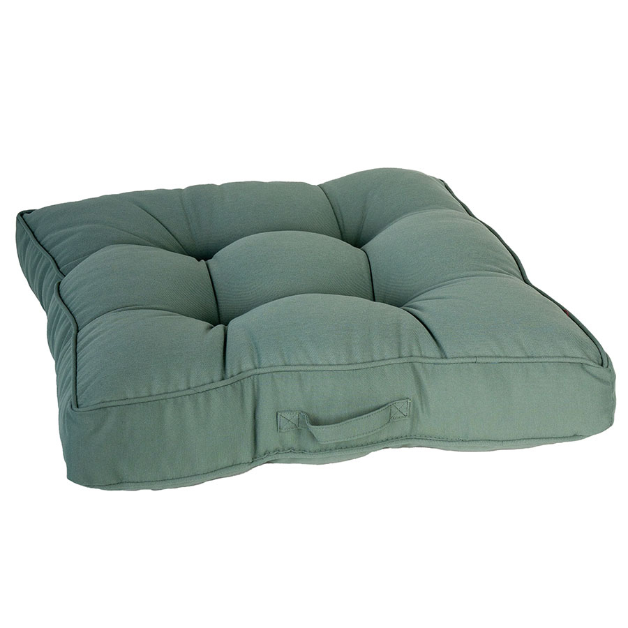 Αδιάβροχη Μαξιλάρα Δαπέδου (60X60X10) Ravelia Sole Mint Home Κήπος Μαξιλάρια Κήπου Spitishop