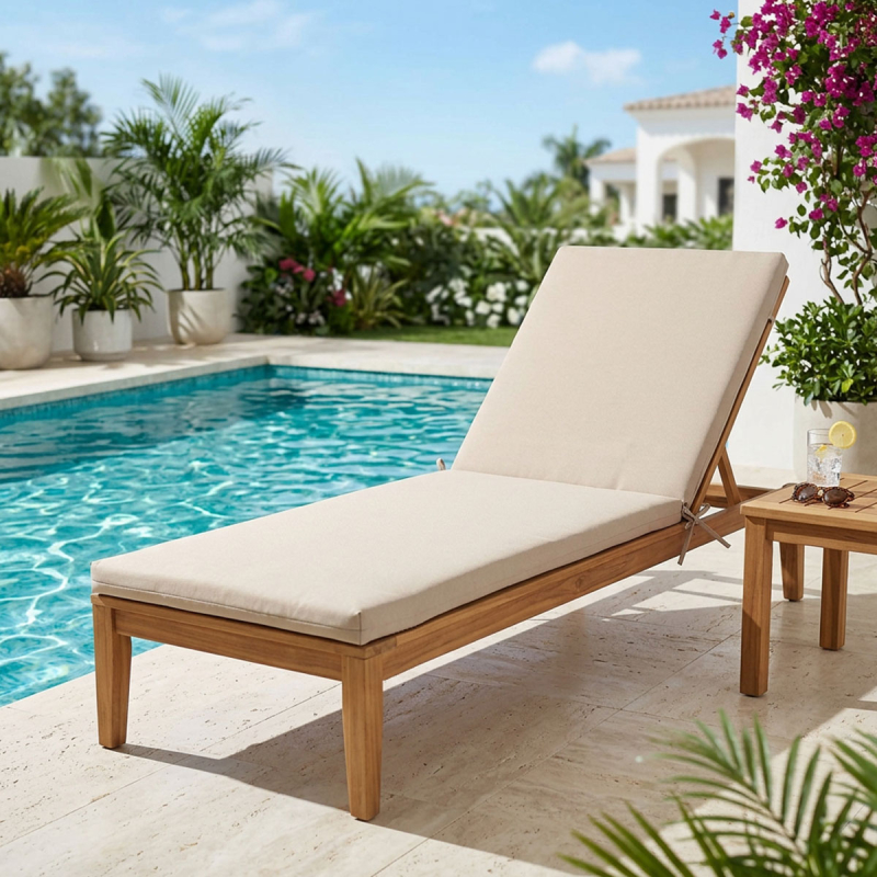 Μαξιλάρι Ξαπλώστρας (60x190) Ravelia Sole Beige