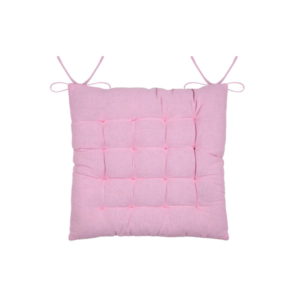 Μαξιλάρι Καρέκλας 2 Όψεων (38x38) S-F Coolvibes Rose CUE136004GAL