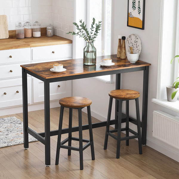 Σκαμπό Μπαρ (Σετ 2τμχ) Vasagle LBC032B01V1