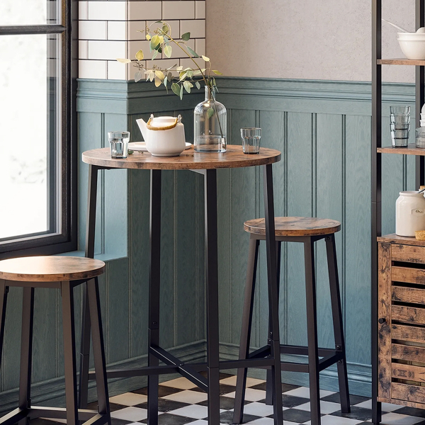 Σκαμπό Μπαρ (Σετ 2τμχ) Vasagle LBC032B01V1