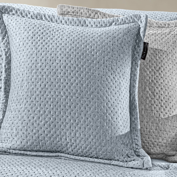 Ριχτάρι Καναπέ Διθέσιου (170x250) + Διακοσμητική Μαξιλαροθήκη (45x45+3) Guy Laroche Cooling Denim Με Δροσιστική Τεχνολογία