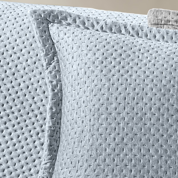 Ριχτάρι Καναπέ Διθέσιου (170x250) + Διακοσμητική Μαξιλαροθήκη (45x45+3) Guy Laroche Cooling Denim Με Δροσιστική Τεχνολογία