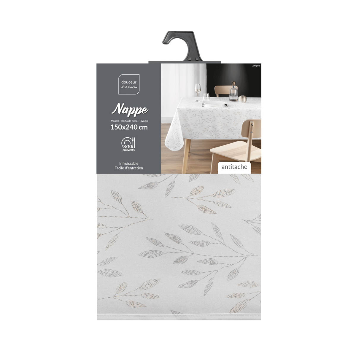 Αλέκιαστο Τραπεζομάντηλο (150X240) L-C Loniglold 1723262 Home Λευκά Είδη Κουζίνας & Τραπεζαρίας Τραπεζομάντηλα Spitishop