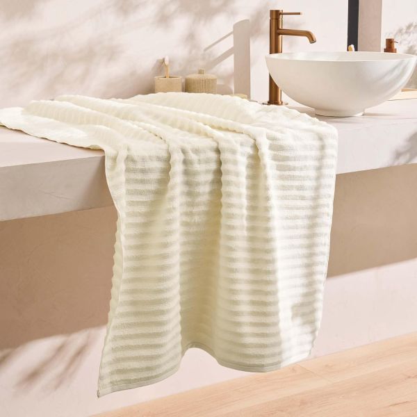 Πετσέτα Προσώπου (50x90) L-C Maya Ivoire 1802298 500gsm