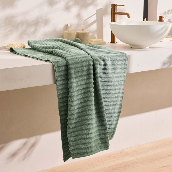 Πετσέτα Σώματος (70x130) L-C Maya Sauge 1802300 500gsm