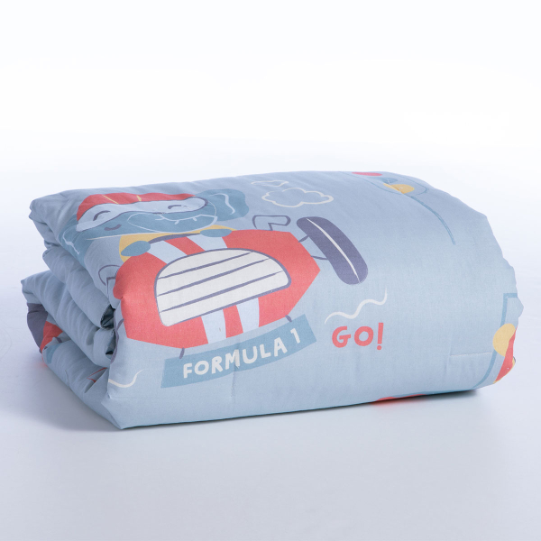 Κουβερλί Κούνιας (110x140) 2 Όψεων Nef-Nef Homeware Baby Super Boy