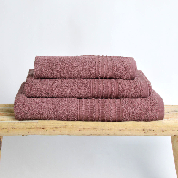 Πετσέτες Μπάνιου (Σετ 3τμχ) Ravelia 500gsm