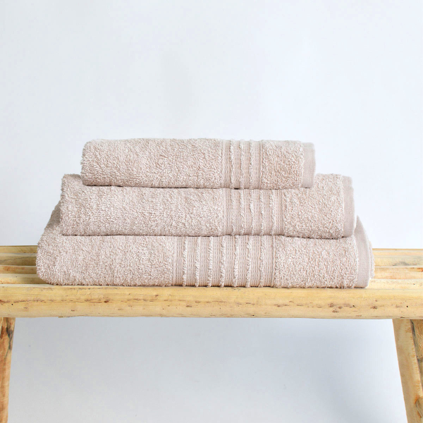 Πετσέτες Μπάνιου (Σετ 3τμχ) Ravelia 500gsm