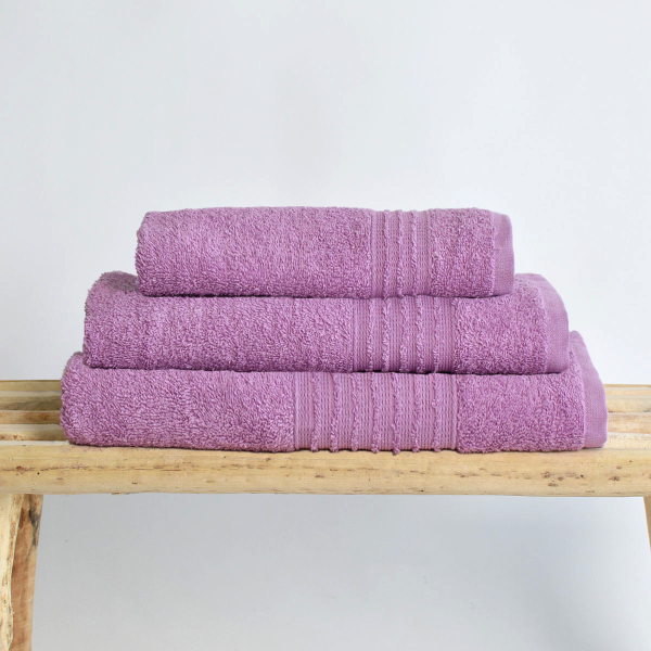 Πετσέτες Μπάνιου (Σετ 3τμχ) Ravelia 500gsm