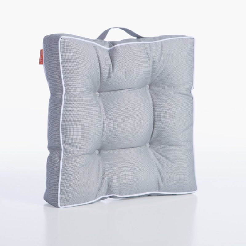 Αδιάβροχη Μαξιλάρα Δαπέδου (45x45x8) Nef-Nef Homeware Samba L.Grey