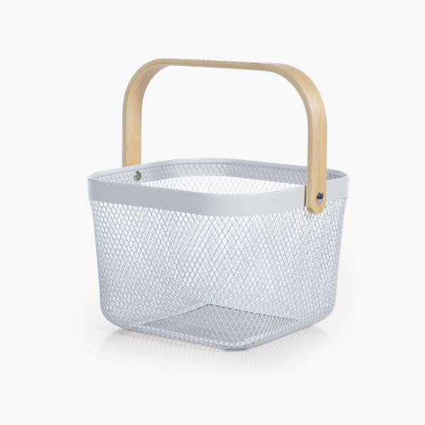 Καλάθι Ψωμιού (24x24x17) Nef-Nef Homeware Vista White