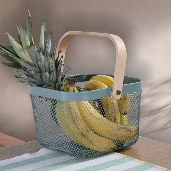 Καλάθι Ψωμιού (24x24x17) Nef-Nef Homeware Vista Green