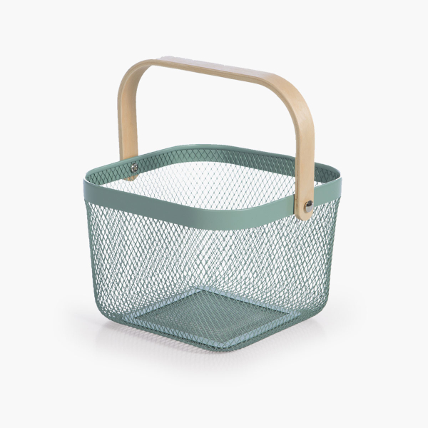 Καλάθι Ψωμιού (24x24x17) Nef-Nef Homeware Vista Green