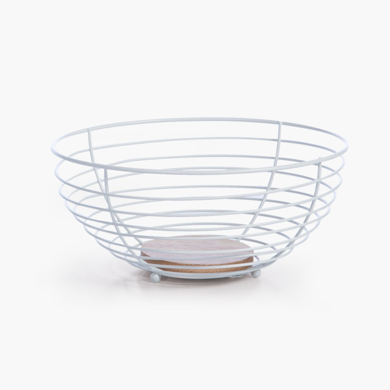 Φρουτιέρα (Φ28,5x13) Nef-Nef Homeware Side White