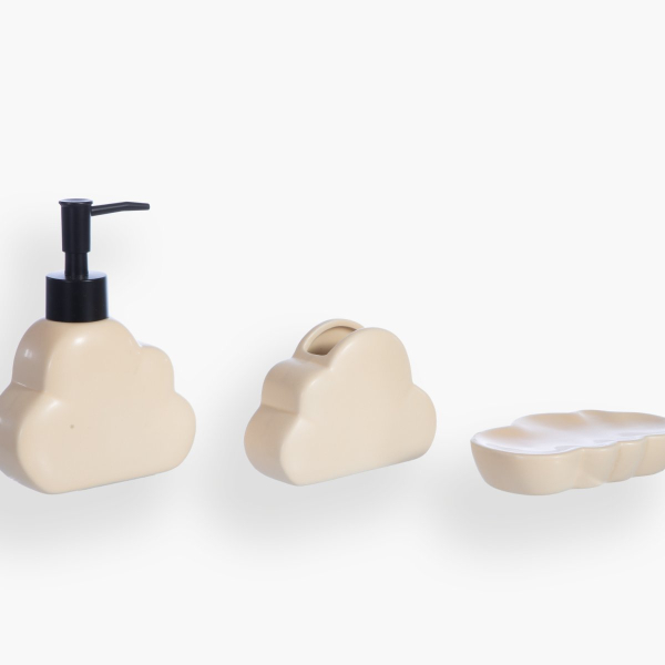 Αξεσουάρ Μπάνιου (Σετ 3τμχ) Nef-Nef Homeware Easy