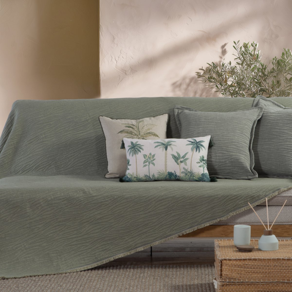 Ριχτάρι Πολυθρόνας (170x180) Nef-Nef Homeware Zebra Green