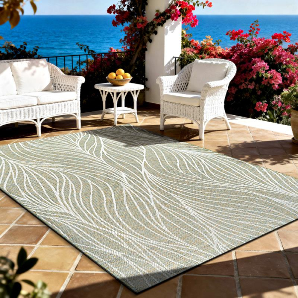 Χαλί Καλοκαιρινό (160x230) New Plan Canvas 2619F