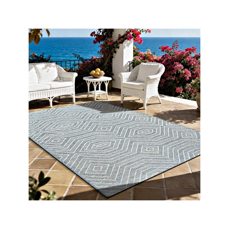 Χαλί Καλοκαιρινό (133x190) New Plan Canvas 2637C