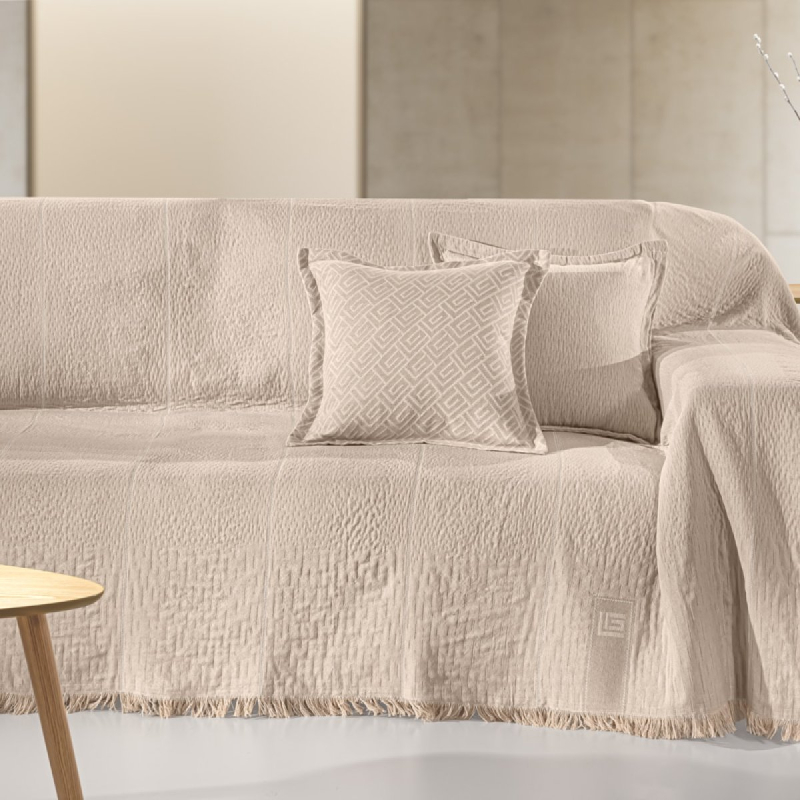 Ριχτάρι Καναπέ Τετραθέσιου (180x350) Guy Laroche Soho Natural