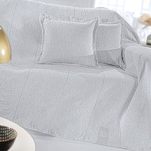 Ριχτάρι Καναπέ Τετραθέσιου (180x350) Guy Laroche Soho Silver