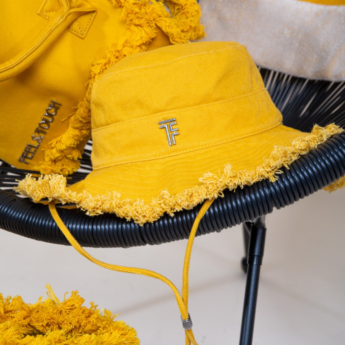 Καπέλο Bucket Feel Touch Caribbean Mustard Home Θαλάσσης Spitishop