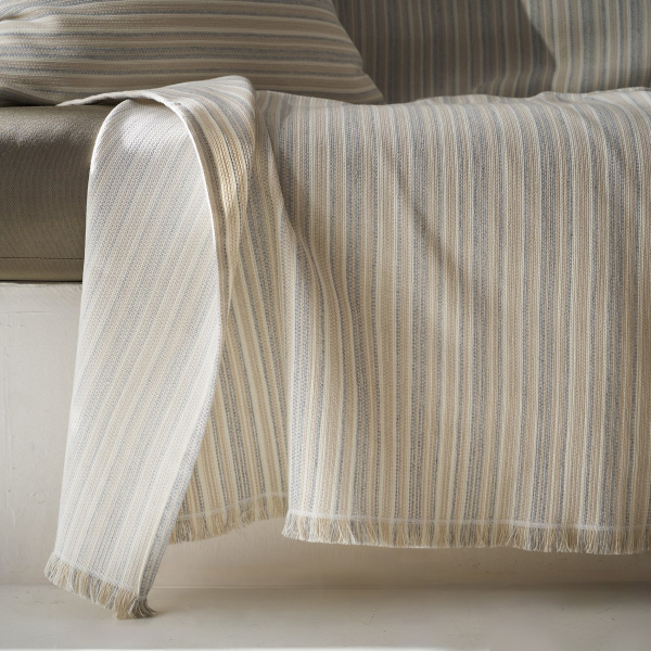 Ριχτάρι Πολυθρόνας (180x180) Gofis Home Nymeria Light Grey 574/15