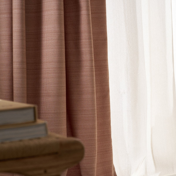 Κουρτίνα (130x270) Με Τρέσα Gofis Home Teyana Salmon 656/17