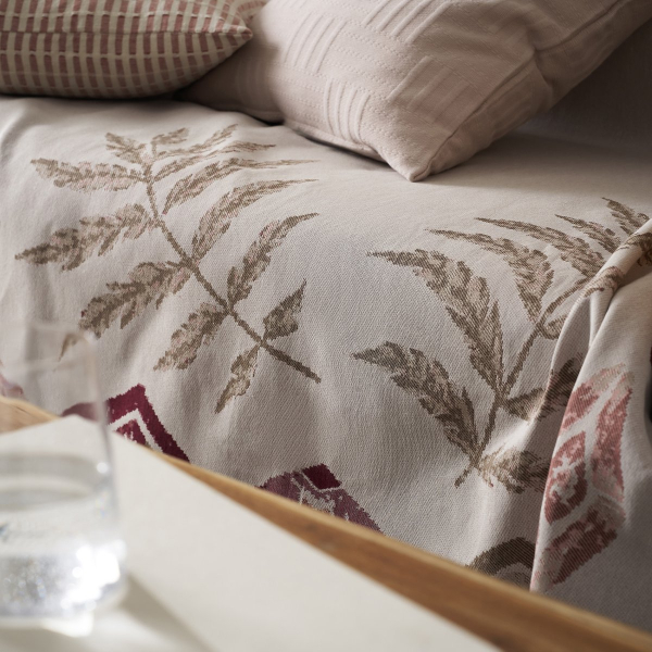 Ριχτάρι Καναπέ Διθέσιου (180x210) Gofis Home Ishara Garden Green 573/07