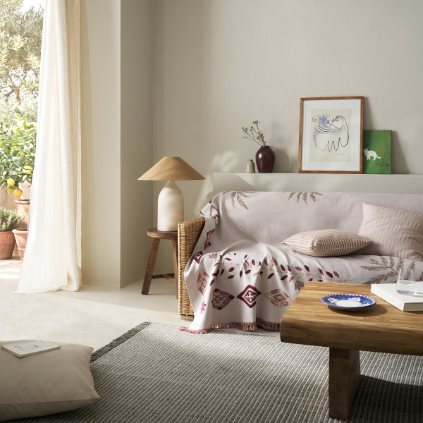 Ριχτάρι Καναπέ Διθέσιου (180x210) Gofis Home Ishara Garden Green 573/07