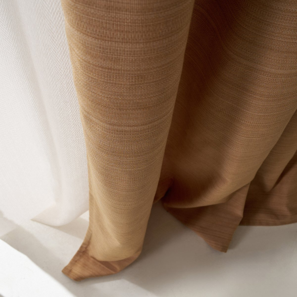 Κουρτίνα (130x270) Με Τρέσα Gofis Home Teyana Mustard Yellow 656/04